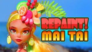 Repaint! Mai Tai 2019 Tropical Collaboration Custom OOAK Doll