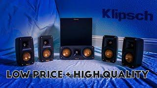 BEST BUDGET WIRED 5.1 HOME THEATER SPEAKERS - Klipsch Reference Theater Pack Unboxing & Review