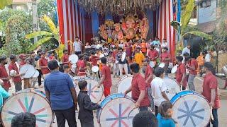 Bommanahalli Ka Raja Yuvakara Balaga Ganesha Utsava 2024 | 40 Members Tamate Beats | Tamate Dance