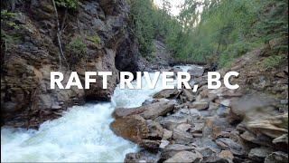 Kayaking the Raft River, British Columbia