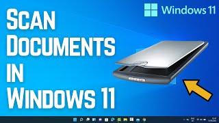 How to Scan a Document or Photo on Windows 11