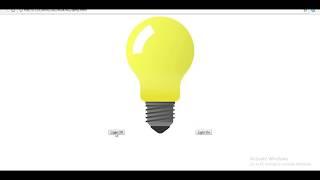 HTML,CSS & JavaScript bulb project to on and off Bulb By BK Tutorial