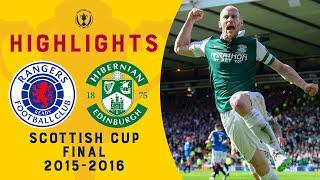 Rangers 2-3 Hibernian | David Gray Header as Hibernian Make History! | Scottish Cup Final 2015-16