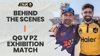 Behind The Scenes | QG v PZ Exhibition Match | Zalmi TV