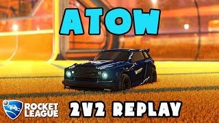 Atow. Ranked 2v2 POV #231 - Atow. & zen VS ? & ? - Rocket League Replays