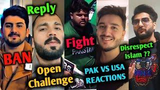 Shahid Anwar Banned | Azam Khan F!ght | Bilal Saeed Disrespect Islam ? | YouTubers React Pak Vs Usa