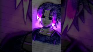 How To DRAW Little SASUKE By (PEN)....#drawing#art