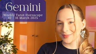 Gemini ️ You Are Levelling up! Stop Overthinking & Go For It!  March 2025 Weekly Tarot Horoscope