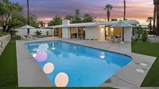 Mid century modern home for sale in Rancho Mirage, CA