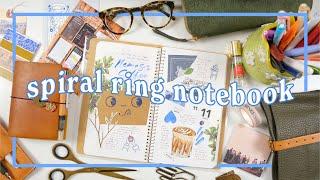 Trying out Spiral Ring Notebooks | Cafe Journal