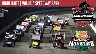 ASCS | American Sprint Car National Series | Volusia Speedway Park | January 30, 2025 | HIGHLIGHTS