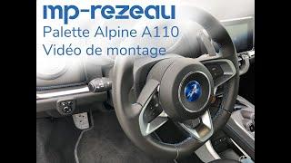 Palette Alpine A110 MP-Rezeau - le montage