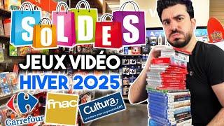 Les SOLDES JEUX VIDÉO Hiver 2025 ! La FNAC en SUEUR ! Jeux PS5, Switch à -80%