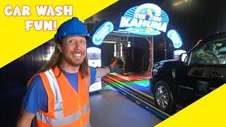 Car Wash for Kids | Drive-thru Carwash fun