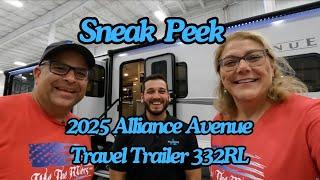 2025 Alliance Avenue Travel Trailer 332RL | First Look #jointhealliance #alliancerv