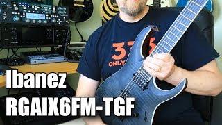 Ibanez Iron Label RGAIX6FM-TGF Review