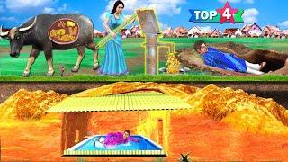 Underground Golden House Funny Comedy Videos Collection Hindi Stories Magical Buffalo Comedy Kahani