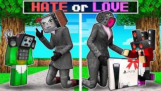 HATE or LOVE JJ and MIKEY - FAMILY SAD STORY in Minecraft - Maizen