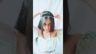 60 Sec Gown Hairstyle #shorts#ytshorts