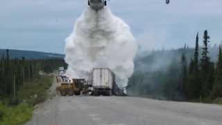 Water Bomber at Trans - Labrador Highway Accident