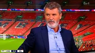 "NOT DONE & DUSTED" ROY KEANE HARSHLY REMINDS HARWOOD-BELLIS HE'S NOT FAMILY YET - IRELAND V ENGLAND