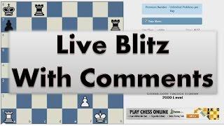 Blitz Chess #2242 with Live Comments Modern Defence vs OmegaPi with Black