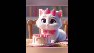 Cute  cat #cataivideo #kitten #cutecat #cute #shortvideo #catlover #cuteecats #cat #shortvideo #ai