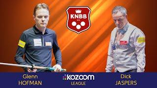 KNBB Kozoom League - Glenn HOFMAN vs Dick JASPERS