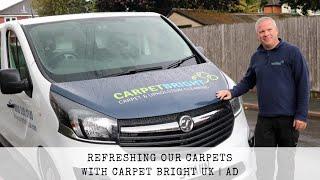 Refreshing Our Carpets with Carpet Bright UK | AD