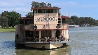 PV 'Mundoo' Mildura November 2024 #PVMundoo #paddlesteamer #murrayriver #mildura