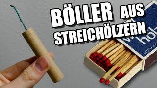 BÖLLER aus STREICHHÖLZERN selber bauen, geht das?