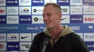 Sam Kendricks Vaults To 3rd Place In Brussels With 5.82 In Diamond League Final [Interview]