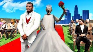 Franklin getting married to Granny in GTA 5