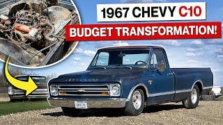 1967 Chevrolet C10!! Budget Friendly Transformation! Patina Paint Longbed Shop Truck!