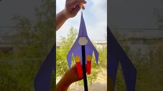 Mark Fighter Paper Airplane Flying Ground To Sky