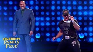 Watch Jimmie Allen's "#1 answer dance" on Celebrity Family Feud!