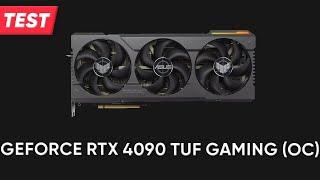 Grafikkarte Asus GeForce RTX 4090 TUF Gaming (OC) | TEST | Deutsch