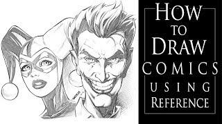 How to Draw Comic Art Using Photo Reference