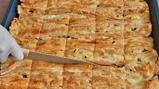 PEYNİRLİ MUHACİR BÖREĞİ  (KIRMA BÖREK)