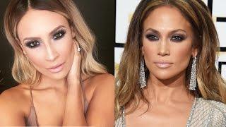 jlo Golden Globes Makeup Tutorial - Desi Perkins