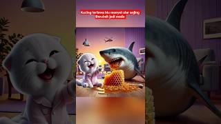 Cute cat sharks become honey bees #cat #kitten #kucing #funny