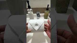 Decoración de papel de baño  #decoracion #tips #ideas #origami #papeldebaño # #shorts