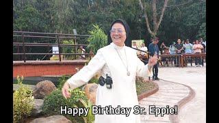 Video birthday greetings for our foundress Sr. Eppie Brasil, OP from RICA Employees