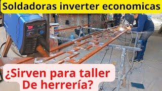 ¿Se puede trabajar la herrería con máquinas de soldar económicas? Maquinas que usan los herreros.