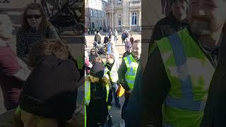 In Hull at this point are the police allowing a confrontation what do you think?