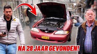 Zeldzame Mustang na 28 jaar gevonden in tuincentrum!!