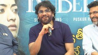 Akkineni Nagarjuna Speech @ Kuberaa Success Meet | Manastars