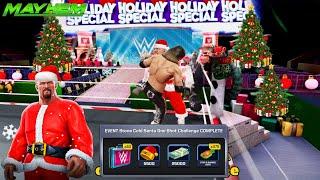 WWE MAYHEM Holiday Stone Cold Santa One Shot Challenge