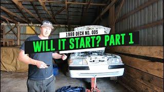 Will it Start? A Rare 1988 Ford Mustang DECH Part 1 -TIPS02E01