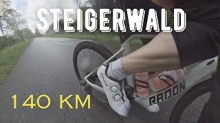 140 km through the rain into the Steigerwald - road bike tour in Franconia 